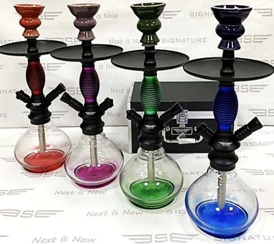 China Smooking Shisha customized modern design aluminum shisha car hookah with travel hookah base for sale