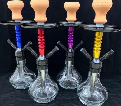 China 2020 Low Price Aluminum Alloy Custom Shisha Carbon Fiber Hookah Smooking Shisha Alpha Set For Glass Smoking Bits for sale