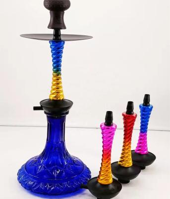 China Smooking Shisha Hookah Glass Shisha Rainbow Smoking Hookah With Shesha Flavors For Stainless Steel Hookah for sale