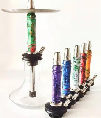 China Eco-friendly wholesale hot sale China nargile resin hookah shisha with glass shisha for sale