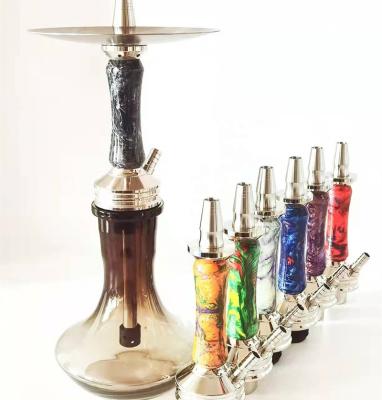 China Hot Sale Modern Resin Hookahs Sisha Eco-friendly nargile with Tobacco Shisha Hookah Tongs for sale