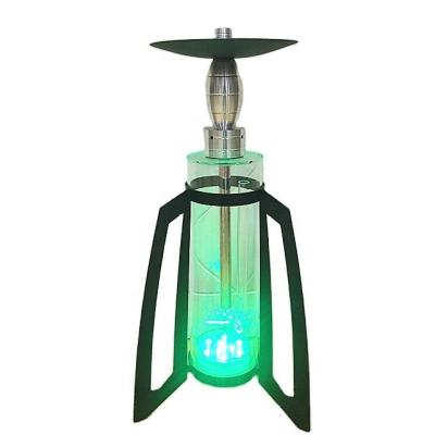 China Hookah Bestselling Hookah Acrylic Shisha Smoking Elctronic Hookah With Led Shisha Parts for sale