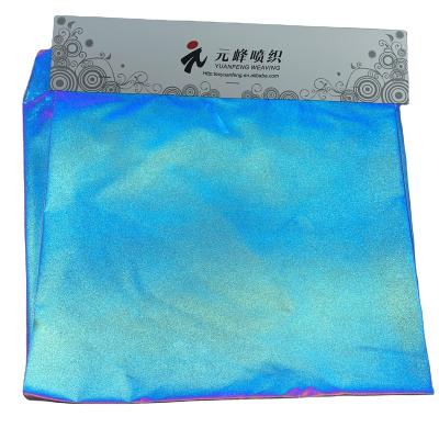 China Gray Reflective 100%nylon reflective fabric for fashionable reflective jacket clothing wear for sale