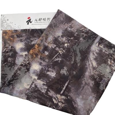 China New Fuji Tex Antistatic Antibacterial Full Printing Coated Soft Thin Reflective Fabric for sale