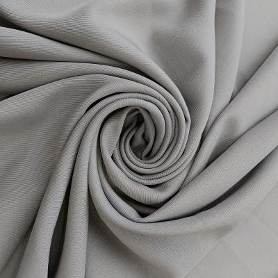 China Antistatic in China 100D K2crepe solid color running plain fabric for sale