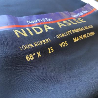 China 2021 anti-static for sale new model Comfortable Dubai Black Nida Abaya Fabric for sale