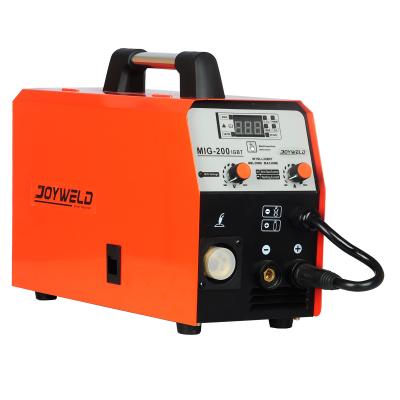 China Latest IGBT Inverter MIG Technology MIG WELDERS 220V MIG160 MIG180 MIG200 GAS SYNERGIC /GASLESS MIG WELD for sale