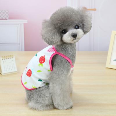 China CLASSICS 2022 NEW Design Vests Pet Supplies Dog Clothes Summer Dog Clothes for sale