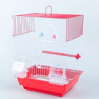 China Sustainable Parrot Cage Birdcage Chair Chandelier Bird Feeder for sale