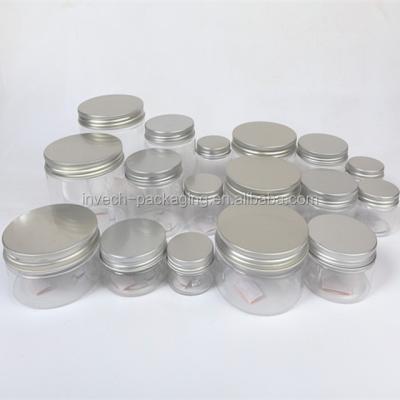 China Canned Food High Profile 500ml 71mm Diameter Plastic Jar For Protein Powder, 17oz BPA Free Plastic Jar for sale