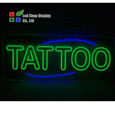 China Tattoo Customized Neon Sign Indoor Outdoor Decoration LED Neon Sign Acrylbord Te koop