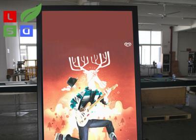 China Thickness 21mm Backlit LED Poster Frame for sale