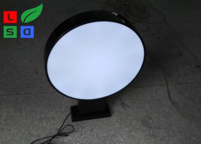 Κίνα Διάμετρος 600mm Στρογγυλό LED Φωτιστικό Κουτί LED Blade Σήμα διπλής όψης για διαφήμιση καταστήματος προς πώληση