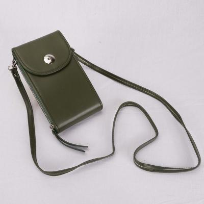 China Fashion Shoulder Bag Mini Crossbody Messenger Bags PU Ladies Card Slot Luxury Simple Leather Women Phone Crossbody Bag for sale