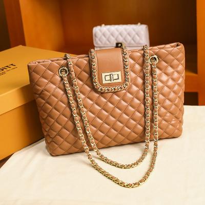 China PU Designer Handbags Famous Brands Luxury Handbags For Women Ladies Cross - Body Handbag Elegance Chain Bag for sale