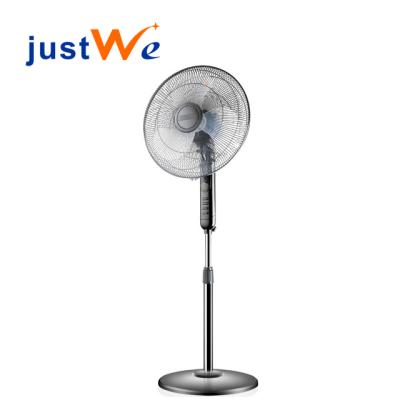 China Mechanical Timer Function 16 Inch Oscillating Rack Fan With High Performance Copper Motor for sale