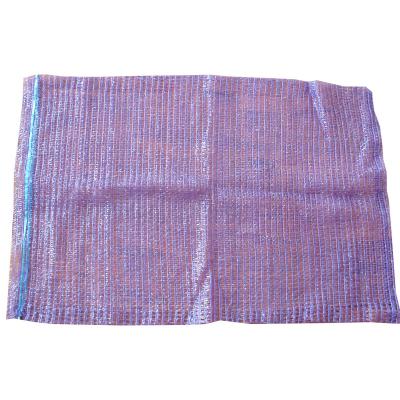 China Manufacture 25Kg 50Kg Recyclable PE PP Mesh Bagpotato Onion Sacks With Top Rope for sale