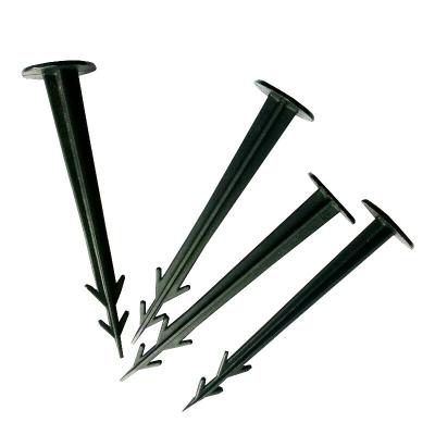 China High Quality Agricultural Cultivation Garden Hedge Plastic Sheet Fixed Pegs Fixing Tools Gardening Ground Nails for sale