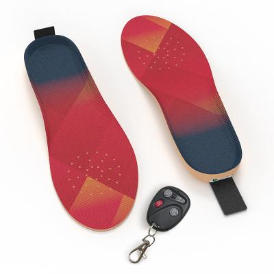 China Keep Hot Graphene Hot Sales Graphene Heating Insole Wireless Remote Control Electric Insole for sale