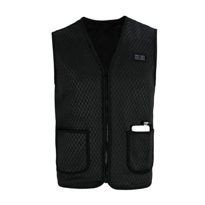 China Anti-wrinkle Vest Stripper Jacket Battery Designs Pockets Fashion Black Suit With Passionate Design Wedding Men's Vest Waistcoat for sale