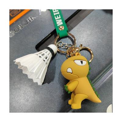 China Soft rubber Custom PU  Eco-friendly Cute Cartoon 3d Figure Keychain By China Professional Oem Odm Service Company for sale