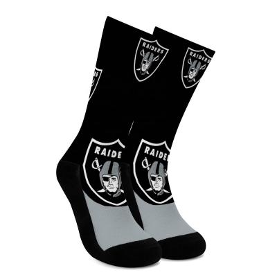 China Wholesale Breathable NFL Socks High Quality Custom Cotton Printing Crew Design Football Socks for sale