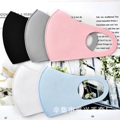 China Shoes clothes bag factory soft resusable facemask single fabric facemask for sale