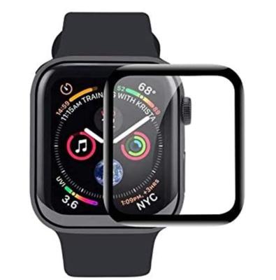 China Newest Smart Watch 3D Curved Normal Smart Watch Tempered Glass Screen Protector For Apple Watch 44mm/38mm/42mm for sale