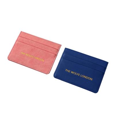 China Chiterion Credit Card Customized PU Leather Passport Ticket Holder Checkbook Holder Cover Business Credit Card Holder for sale