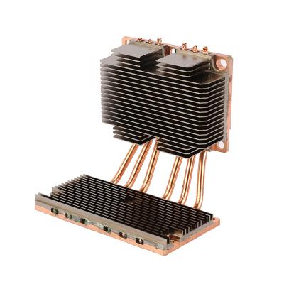 China Aluminum Cooler Heatsink CPU Heatsink With White Color Heatsink Aluminum 1000mm Heavy Industrial Heatsink for sale