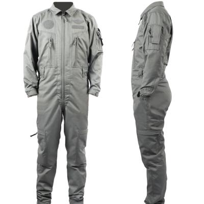 China Long Sleeve Suit NOMEX 150GSM MADE FIRE RETARDANT SUIT FR FLIGHT SUIT Pilot Pilot Combo for sale