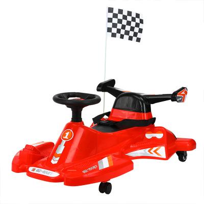 China Ride On Toy New Electric Go Kart Children Can Sit Adults Can Sit Men And Women Baby Drift Remote Control Car Toy Charging Kart for sale