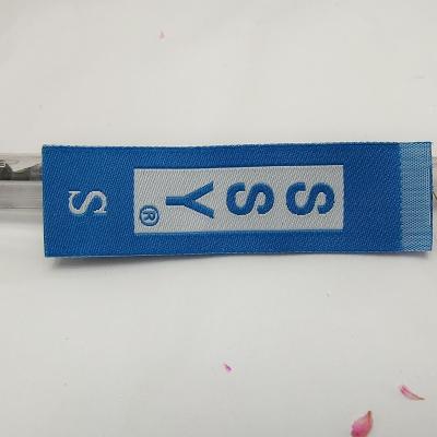 China Factory Sustainable Wholesale Customized Private Label Hats Bags Garment Label Tag Woven Labels for sale