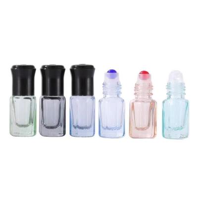 China Cosmetic Competitive Price Customized Amber Glass Roll On Bottle For Perfume Oil Essence Eye Cream for sale