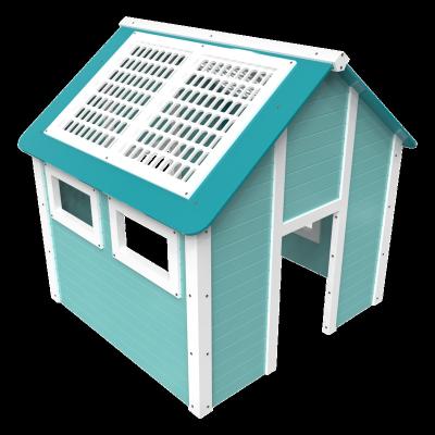 China 2021 New Design Educational Wooden Indoor Playground Equipment Mini Toy House For Children for sale