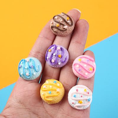 China China Simulation Resin Cake Cabochon Small Mini Food Diy Craft Diy Resin Cream Mobile Phone Shell Accessories for sale