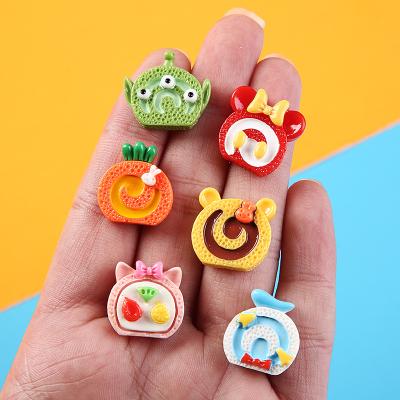 China China Diy Resin Pendant Mini Decoration Pendant Necklace Keychain Diy Accessories Making Accessories Phone Case Patch for sale