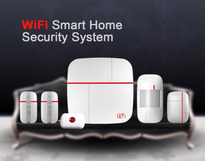 China Dispositivo antirrobo inalámbrico de Wifi del detector del sensor de la comunicación bidireccional de la alarma elegante del retraso en venta