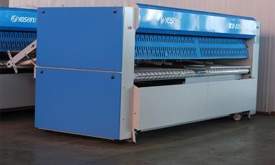 Cina 4650*2800*1800mm Nonwoven Thermo Foldimate Laundry Folding Run Machine per lenzuola da letto in vendita