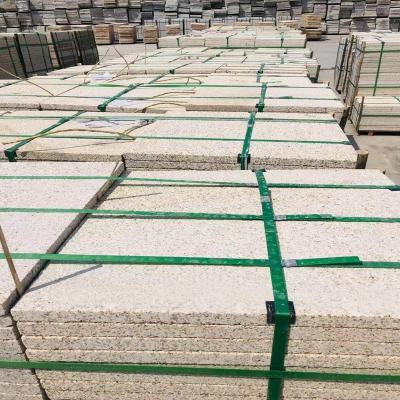 China Rusty Yellow Stone Flamed Paving Granite Slabs Granite Rusty Yellow Stone Flamed Paving Slabs Fire Surface High Fire Resistance Chinese Granite for sale