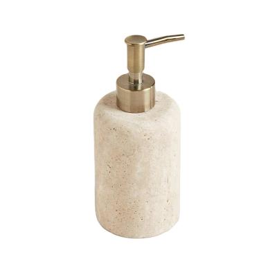 China Modern Nordic Marble Washroom Bottle Foaming Soap Dispenser Soap Dispenser for sale