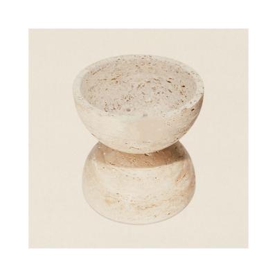 China New Products Modern Hot Natural Marble Censer Incense Holder Ceramic Censer Decorative for sale