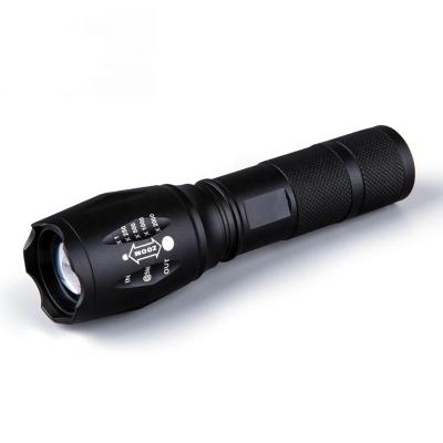 China Universal Tactical Smartest Portable Waterproof Self Camping Defensive Led Flashlight Night Fishing Torch for sale