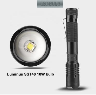 China 1000 Lumen USB Rechargeable Tactical Led Flashlight Magnet Emergency Led Torch Flashlight With Power Bank for sale