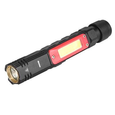 China Camping USB Work Lights Hand Flashlight Rotating Magnetic Work Lamp Rechargeable COB Led Control Lamp for sale