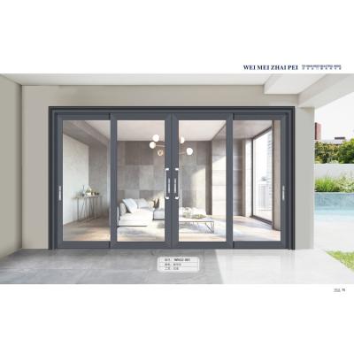 China Modern Interior Aluminum Sliding Glass Doors for sale