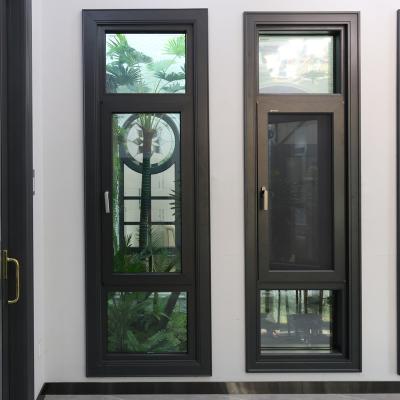 China Factory Wholesale Custom Swing Living Room Aluminum Windows Sound Insulation for sale