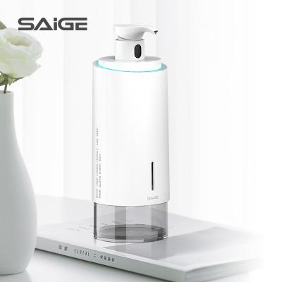 China Foam Refillable Soap Dispenser Saige New Arrival 250ml USB Touchelss Sensor Liquid Soap Dispensers for sale