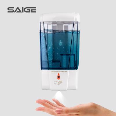 China Double Soap Dispenser 700ml Touchless 75% Alcohol Spray Disinfection Dispenser Automatic Electric Soap Dispenser for sale