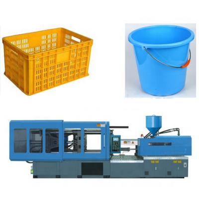 China Horizontal Plastic Bucket Injection Molding Machine for sale